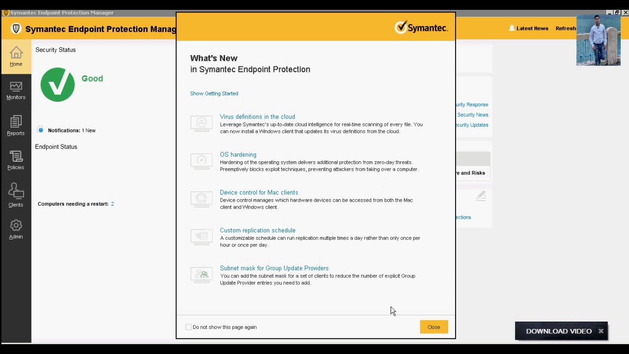 symantec endpoint protection update download